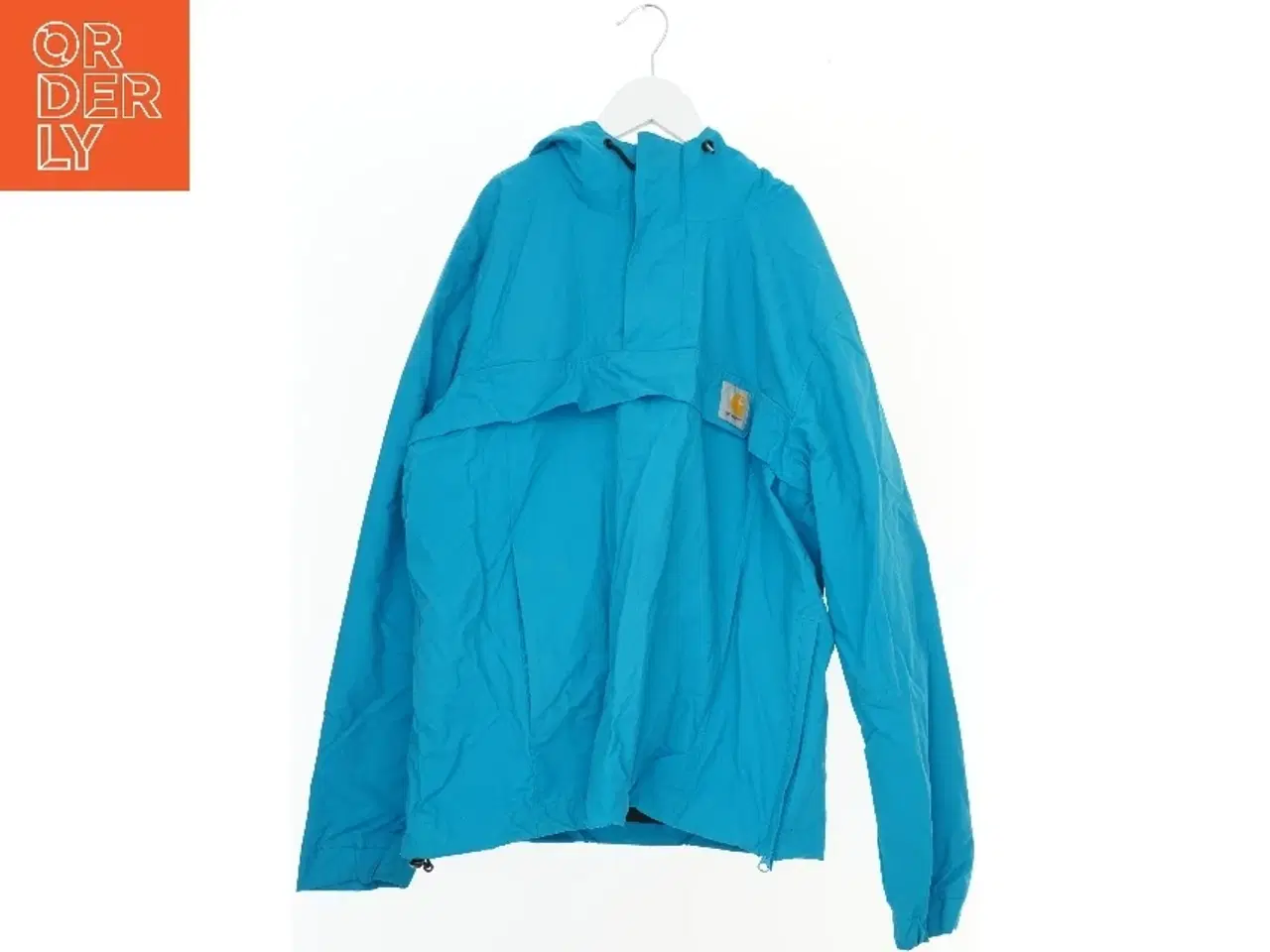 Billede 1 - Blå anorak med hætte fra Carhartt (str. S)