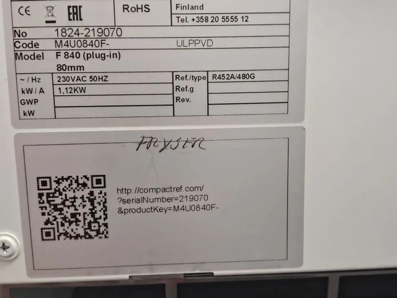 Billede 5 - Fryserum PORKKA