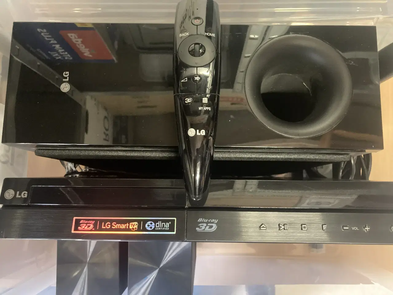 Billede 1 - Blu-ray brugt til LG TV med højtaler