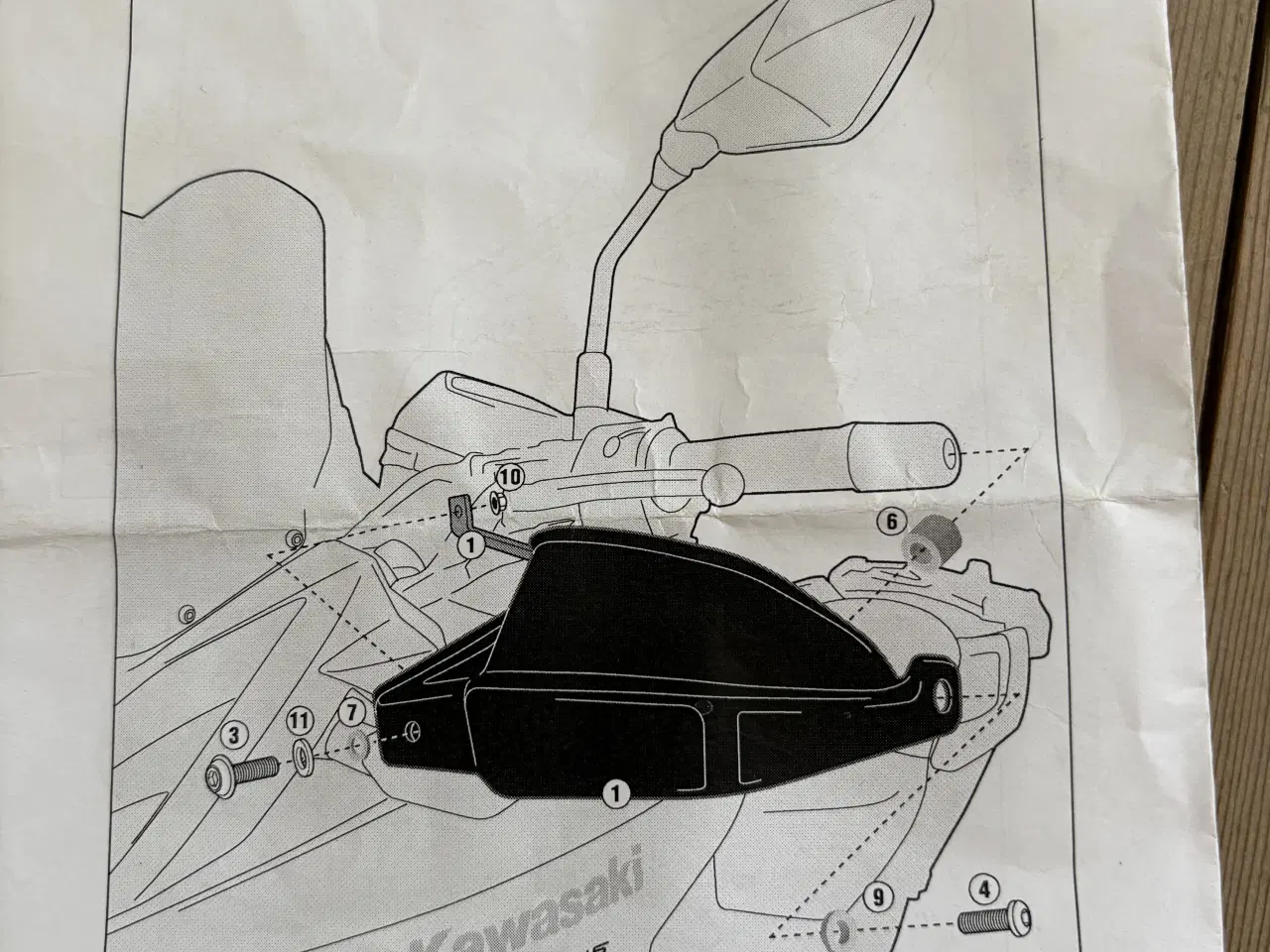 Billede 3 - Givi håndbeskyttere til Kawasaki, BMW