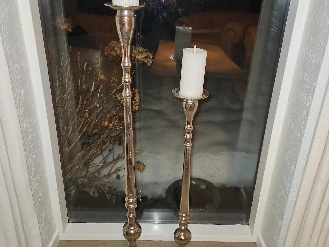 Billede 1 - Gulv lysestager