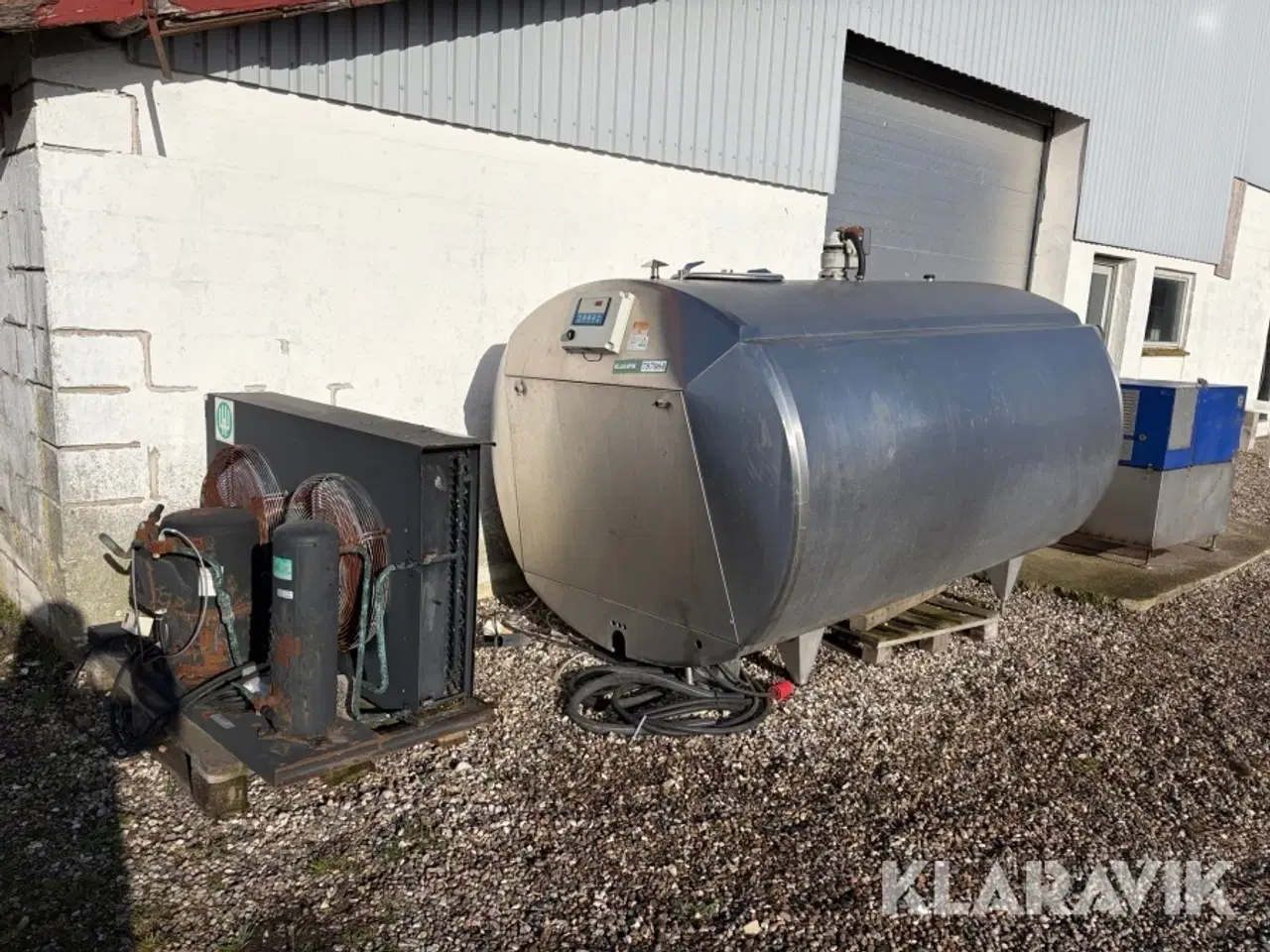 Billede 1 - Køleanlæg med tank