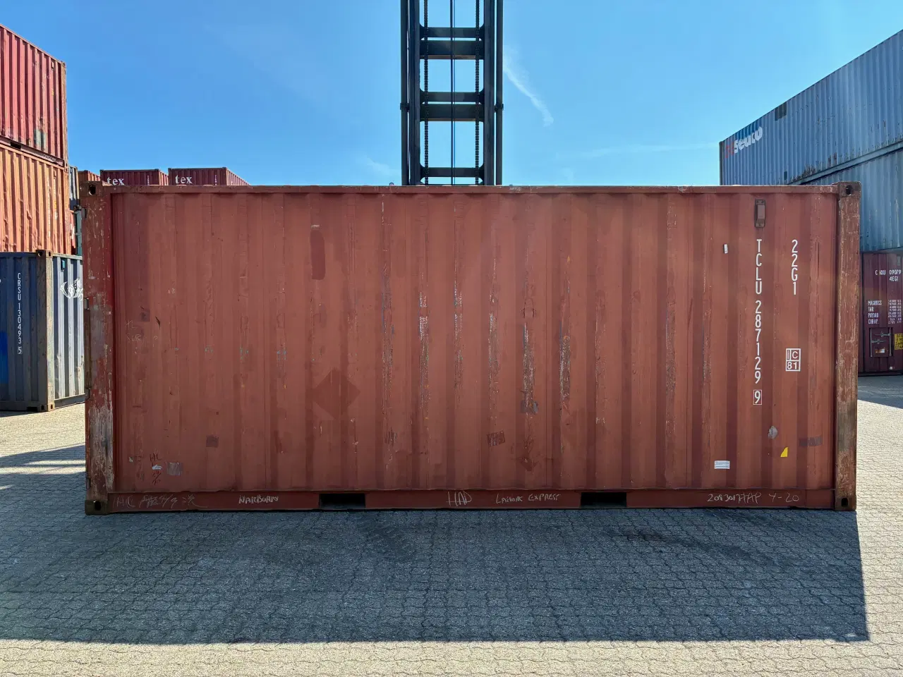 Billede 3 - 20 fods Container- ID: TCLU-287129-9