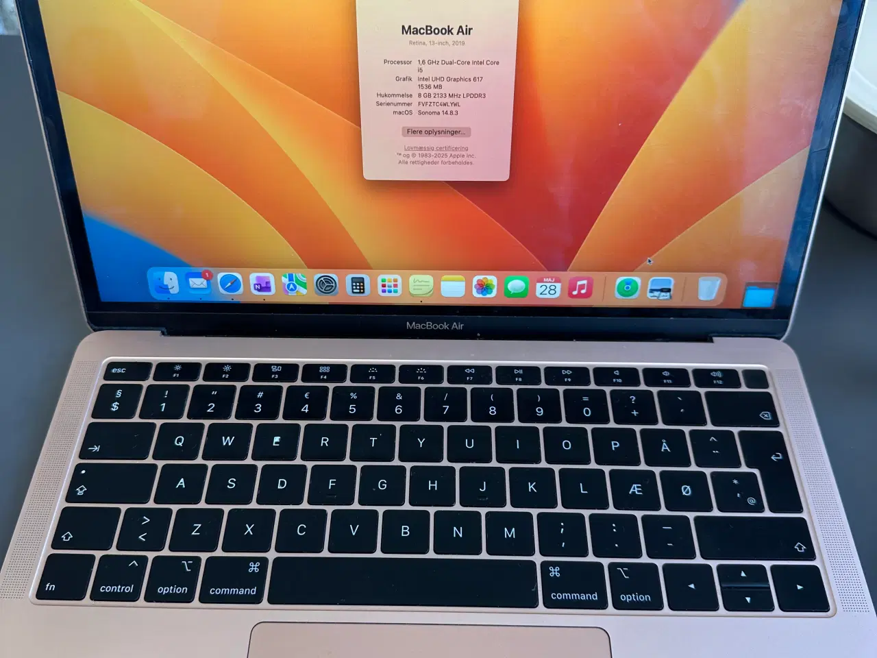 Billede 1 - Velholdt Macbook Air