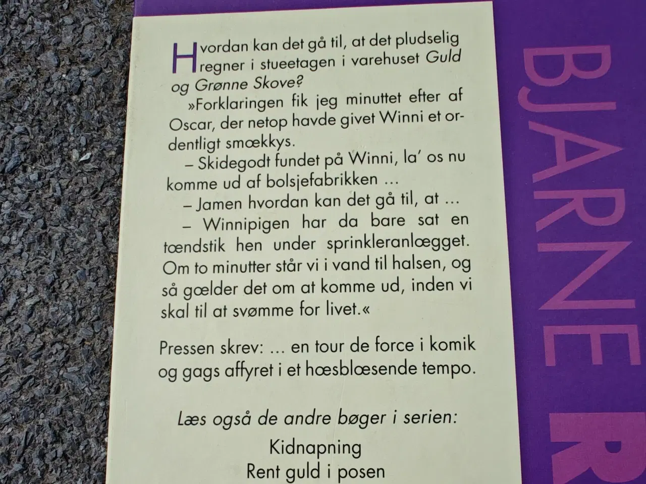 Billede 2 - Abdulahs Juveler BOG af Bjarne Reuter