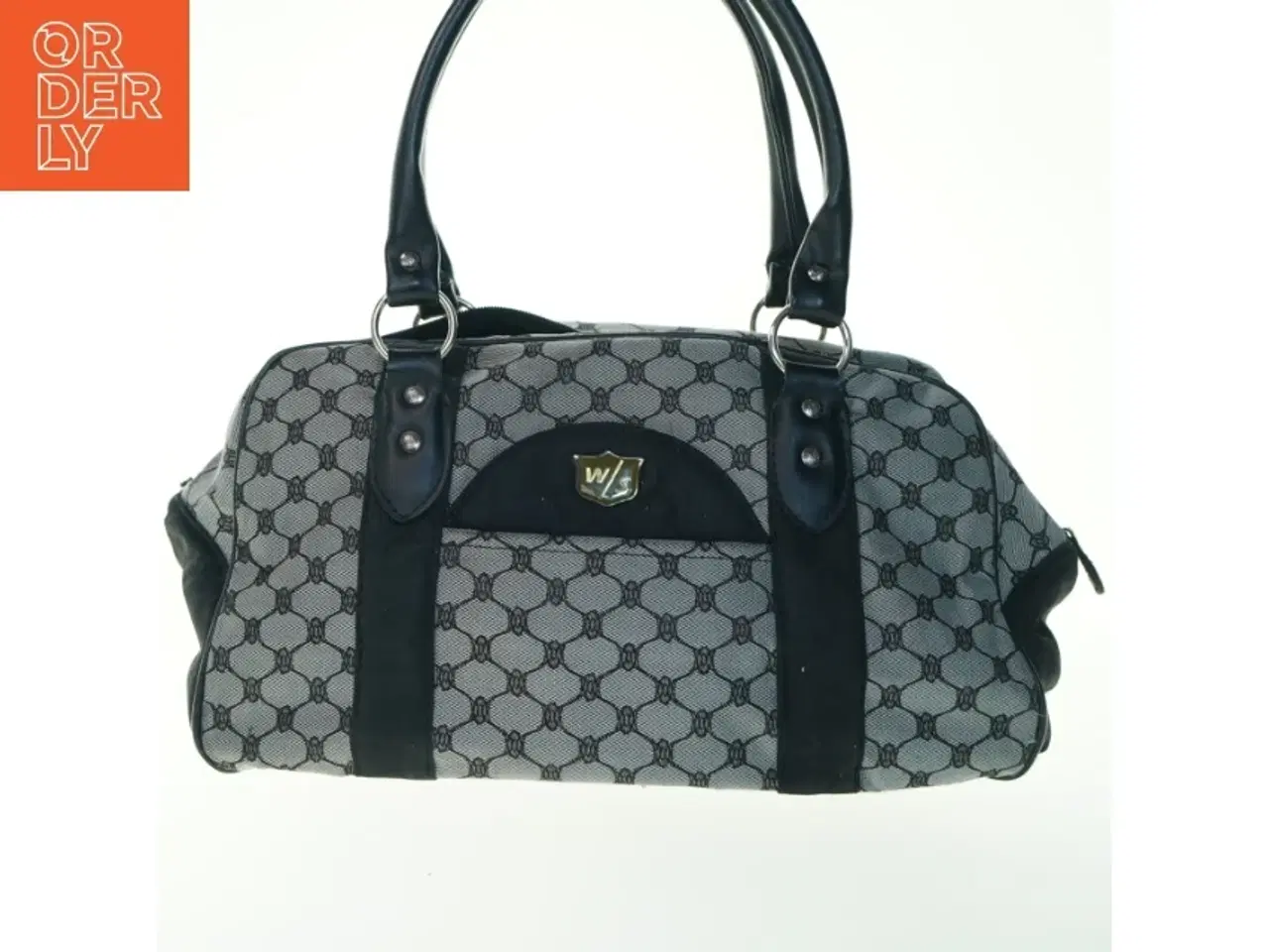 Billede 1 - Håndtaske med mønster fra Wilson (str. 41x26x22 cm)