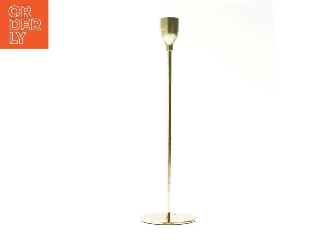 Billede 2 - Guld lysestage (str. 20 cm)