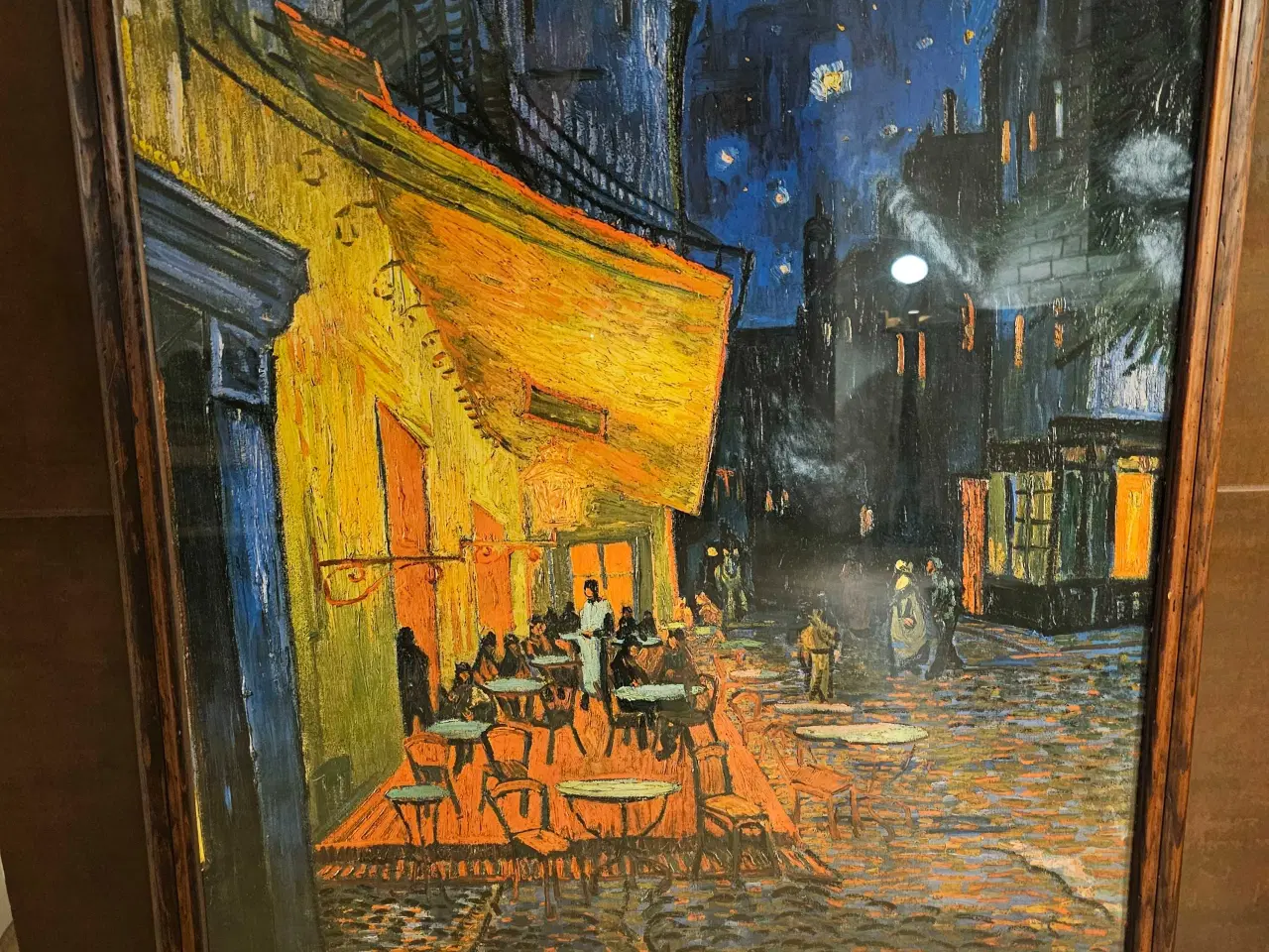 Billede 2 - 🖼️ Klassisk Van Gogh – Café de nuit – stort retro