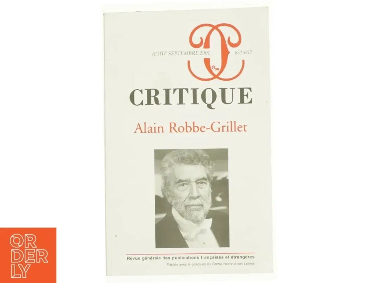 Billede 1 - Critique  Numéro 651-652 : Alain Robbe-Grillet af Collectif (Bog)