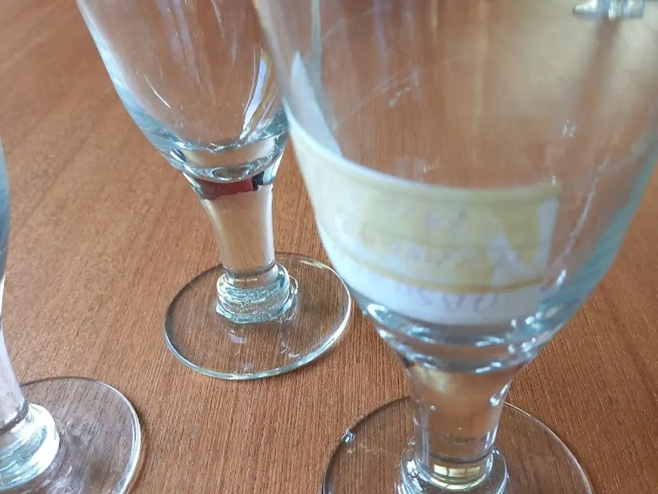 Billede 3 - 3 Antikke vin/ølglas