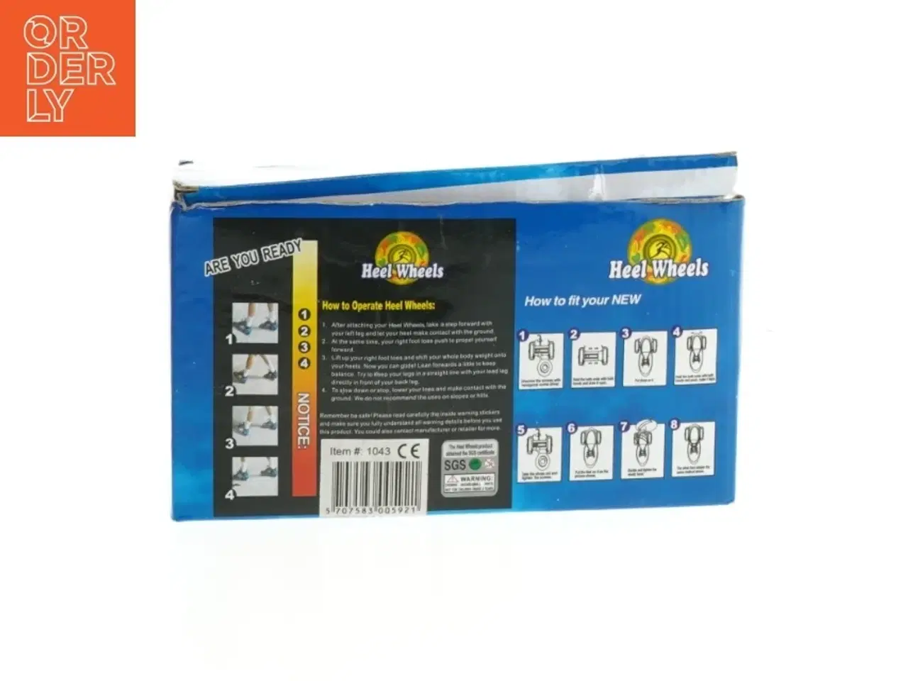 Billede 2 - Hælhjul til sko fra Heel Wheels