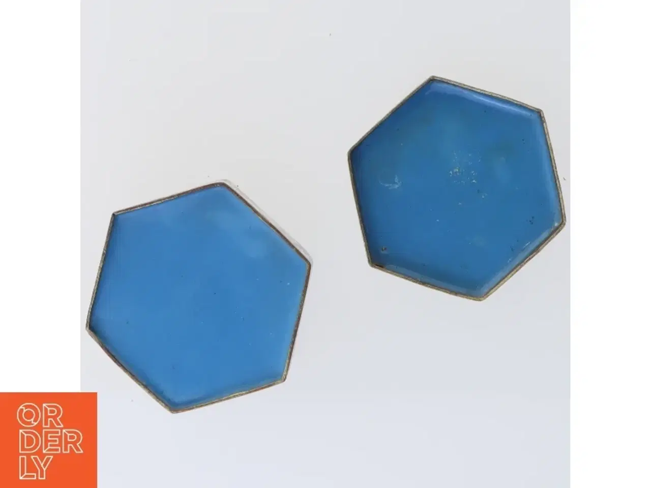 Billede 4 - Keramisk smykkeskrin med låg (str. 6,5 x 6 x 4 cm)