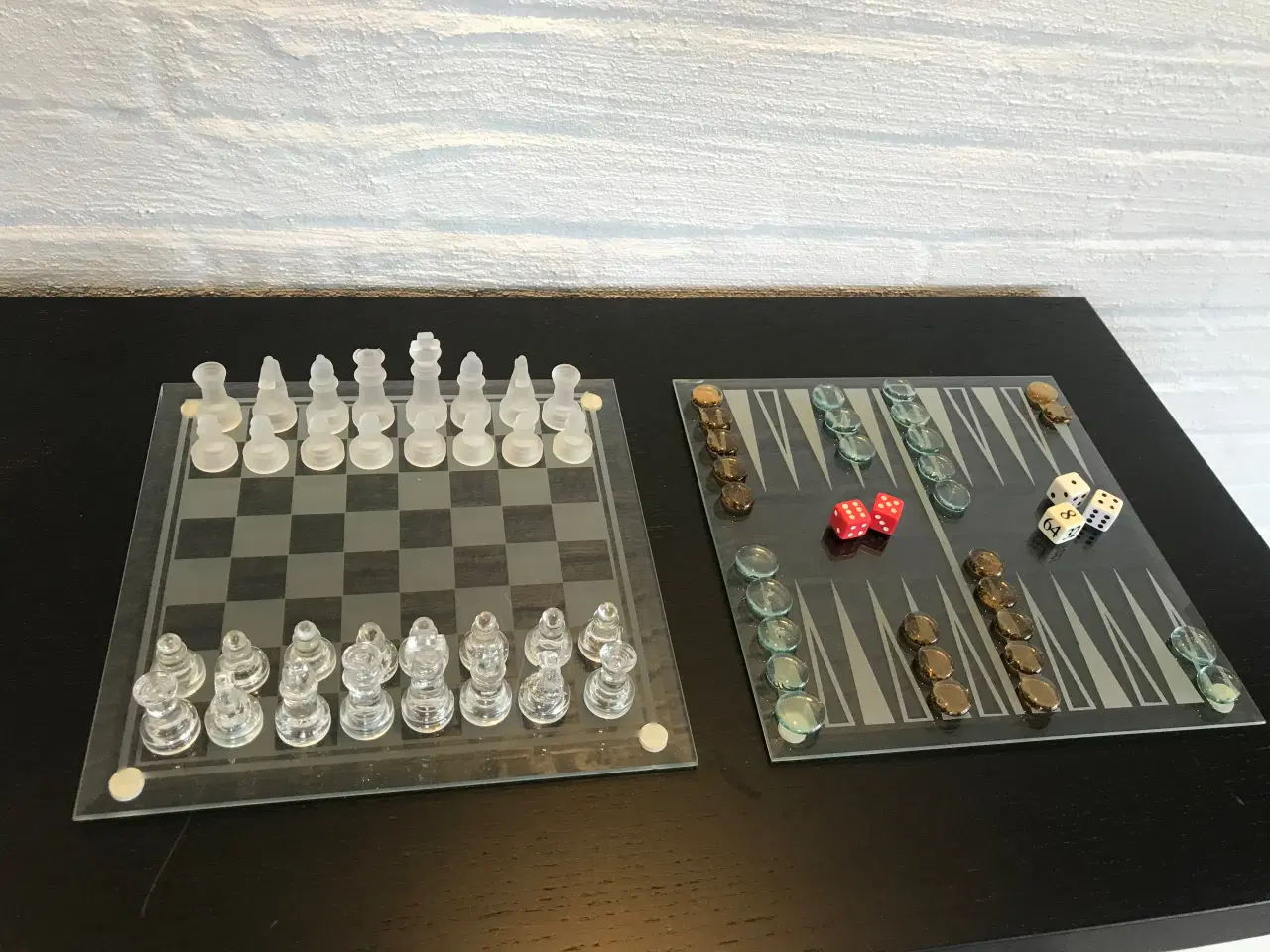 Billede 1 - Backgammon + Skak spil