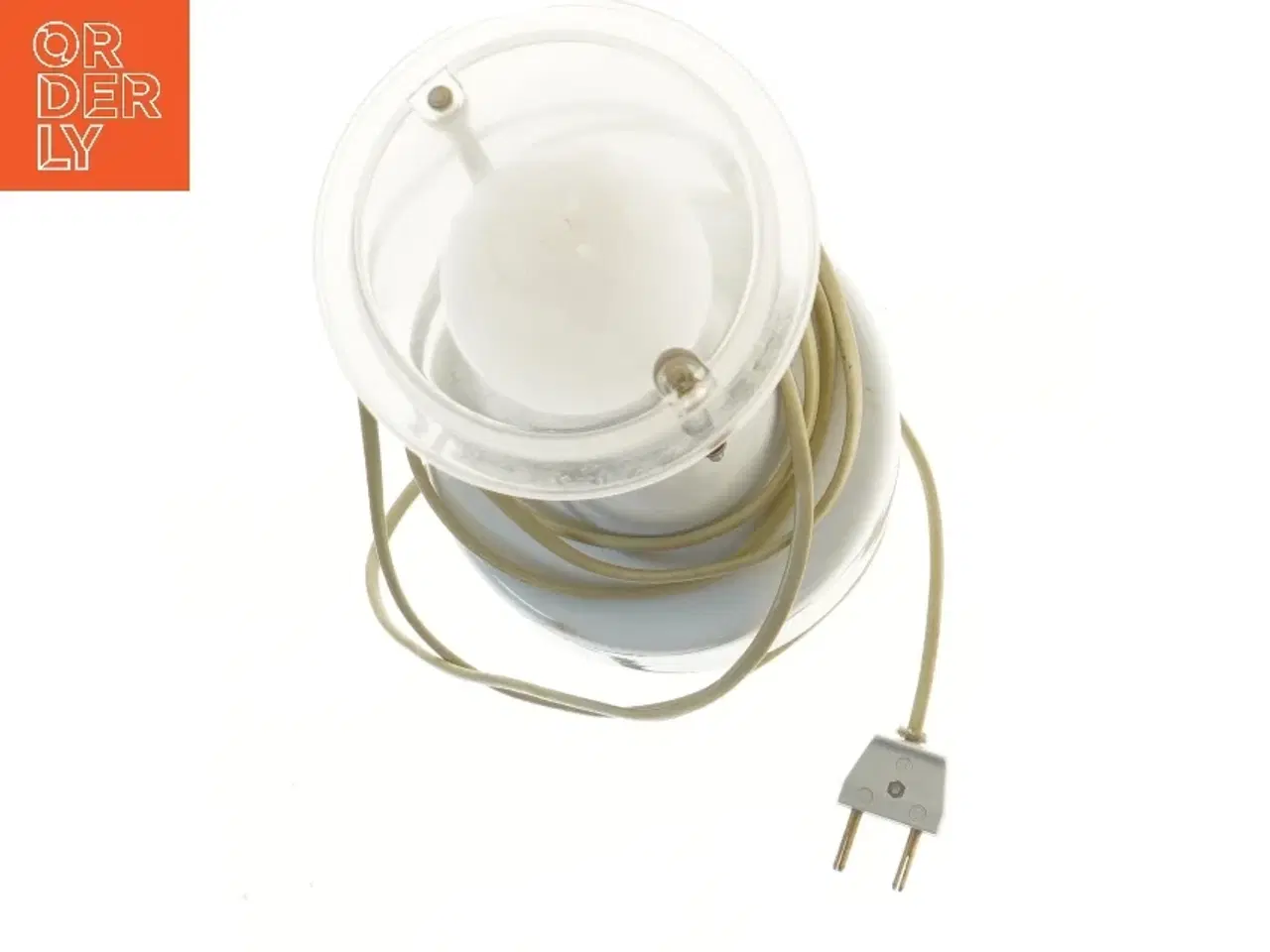 Billede 2 - Bordlampe med porcelænsfod fra Royal Copenhagen (str. 45 cm)