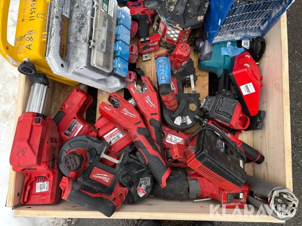 Billede 5 - Assorteret håndværktøj og støvsuger - 1 palle