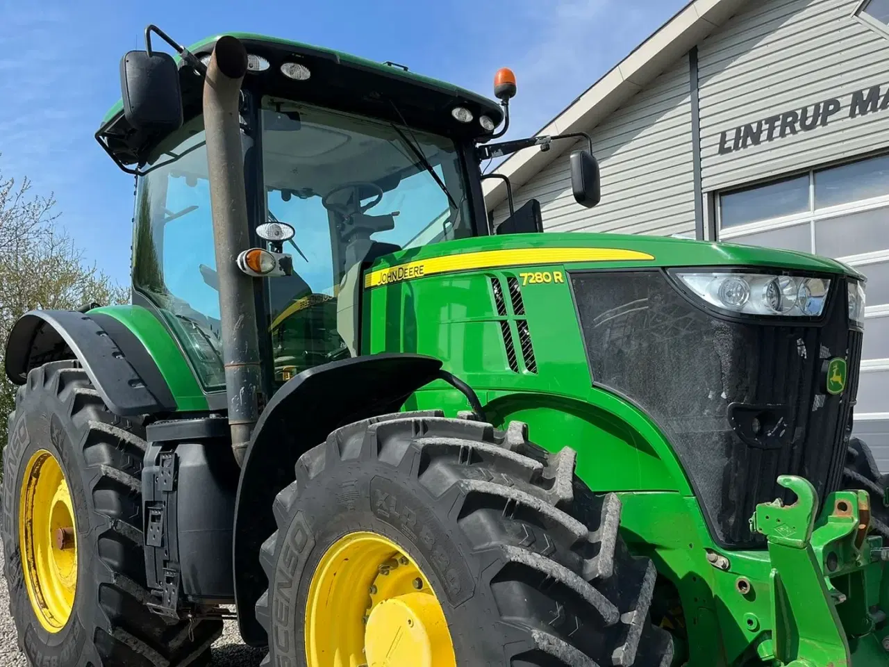 Billede 15 - John Deere 7280R Næsten nye dæk, Autopower og frontlift