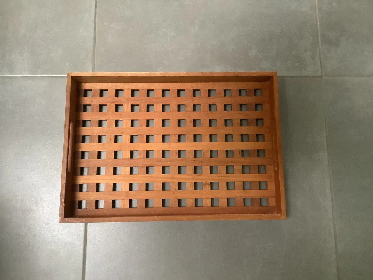 Billede 1 - Trip Trap bakke teak stor 