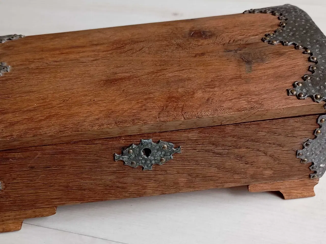 Billede 1 - Vintage skrin. Antik trækiste