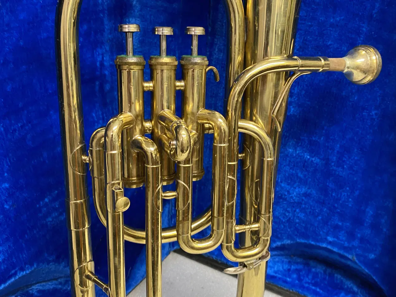 Billede 1 - 🎺 Markis De Luxe Tenorhorn i messing