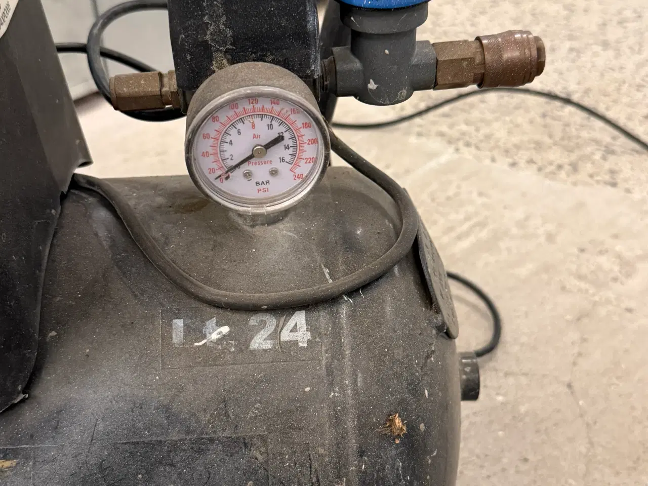 Billede 3 - Brugt hobby kompressor