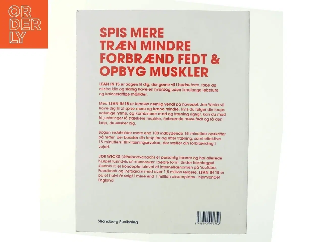 Billede 3 - Lean in 15 - hurtigt i form af Joe Wicks (Bog)