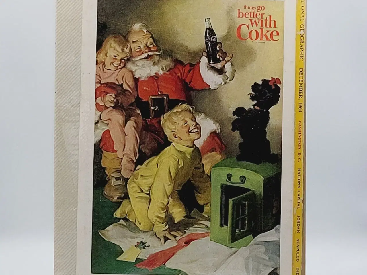 Billede 1 - ⭐️- Coca-Cola Reklame fra 1960'erne