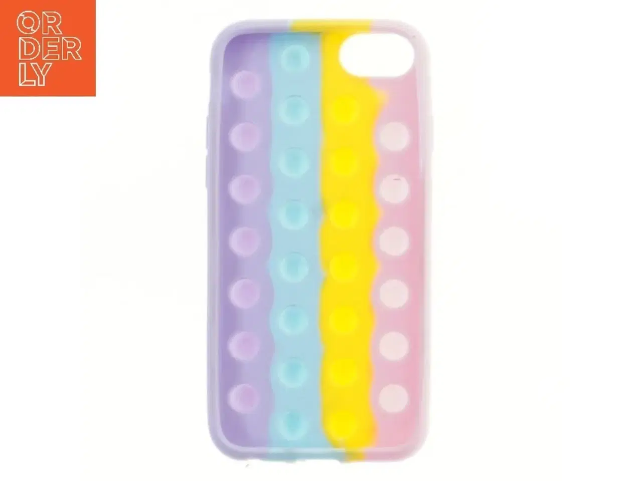 Billede 1 - Farverig mobilcover med pop it design (str. 14,5x7,5 cm)