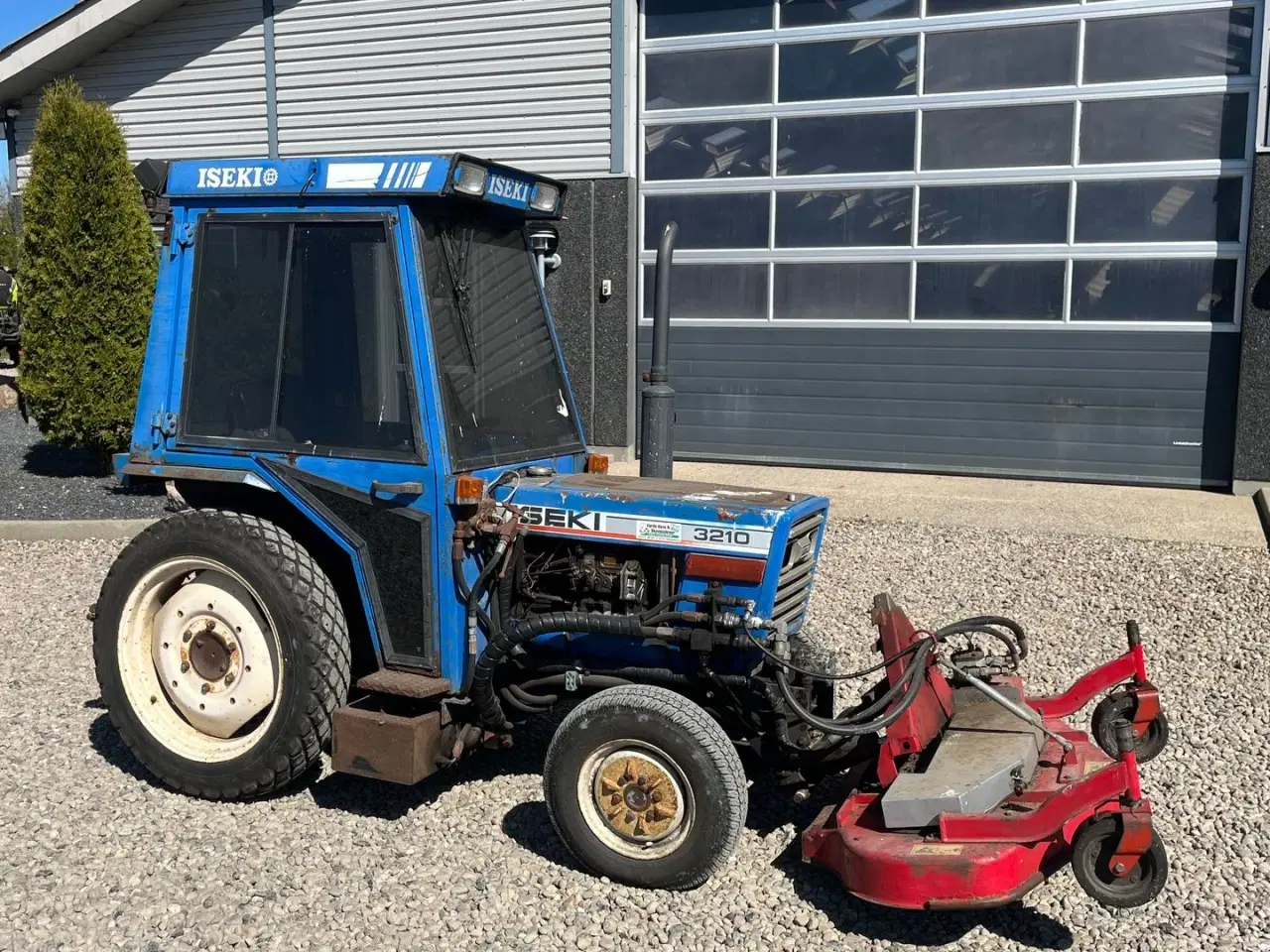 Billede 14 - Iseki 3210 Med klipper og kost