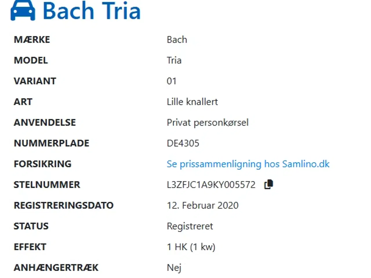 Billede 7 - Kabinescooter Bach Tria