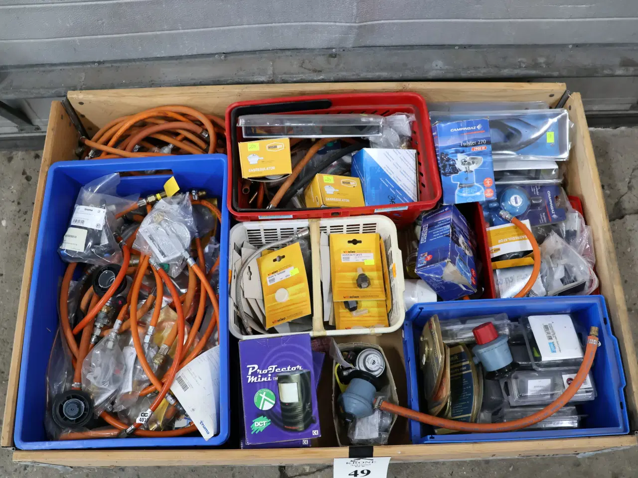 Billede 2 - Div Gasslanger, regulatorer, gasalarmer m.m.