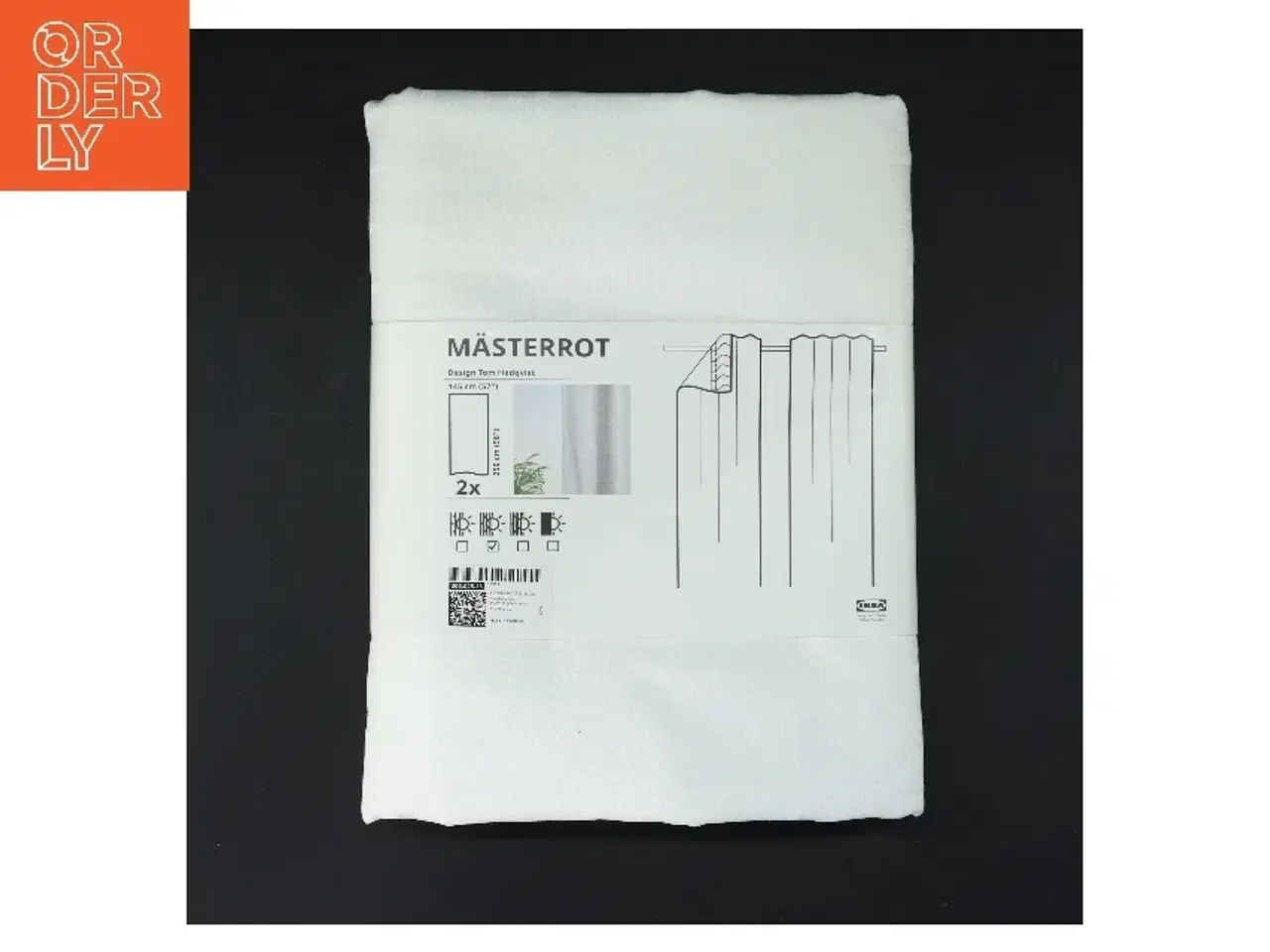 Billede 1 - Lange gardiner fra IKEA (str. 145x250 cm)