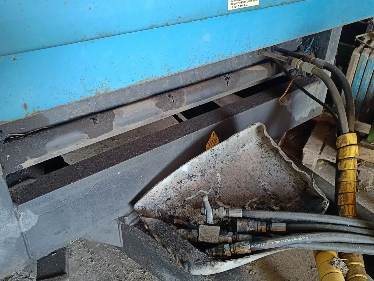 Billede 10 - - - - Tipvogn højtip 8 tons med hydraulisk bagsmæk  og ekstra sider