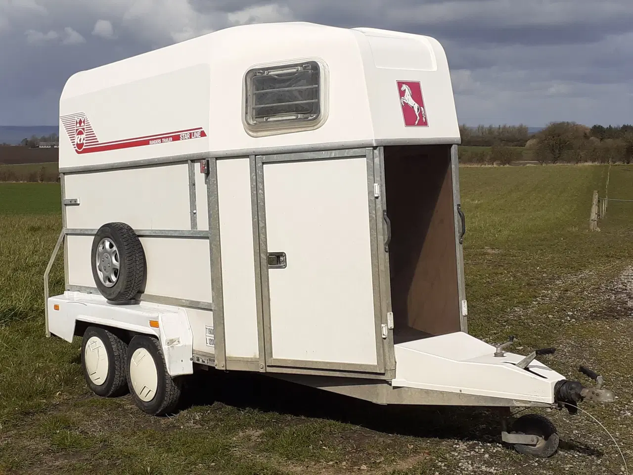 Billede 1 - Randers Trailer Hvid år 1997