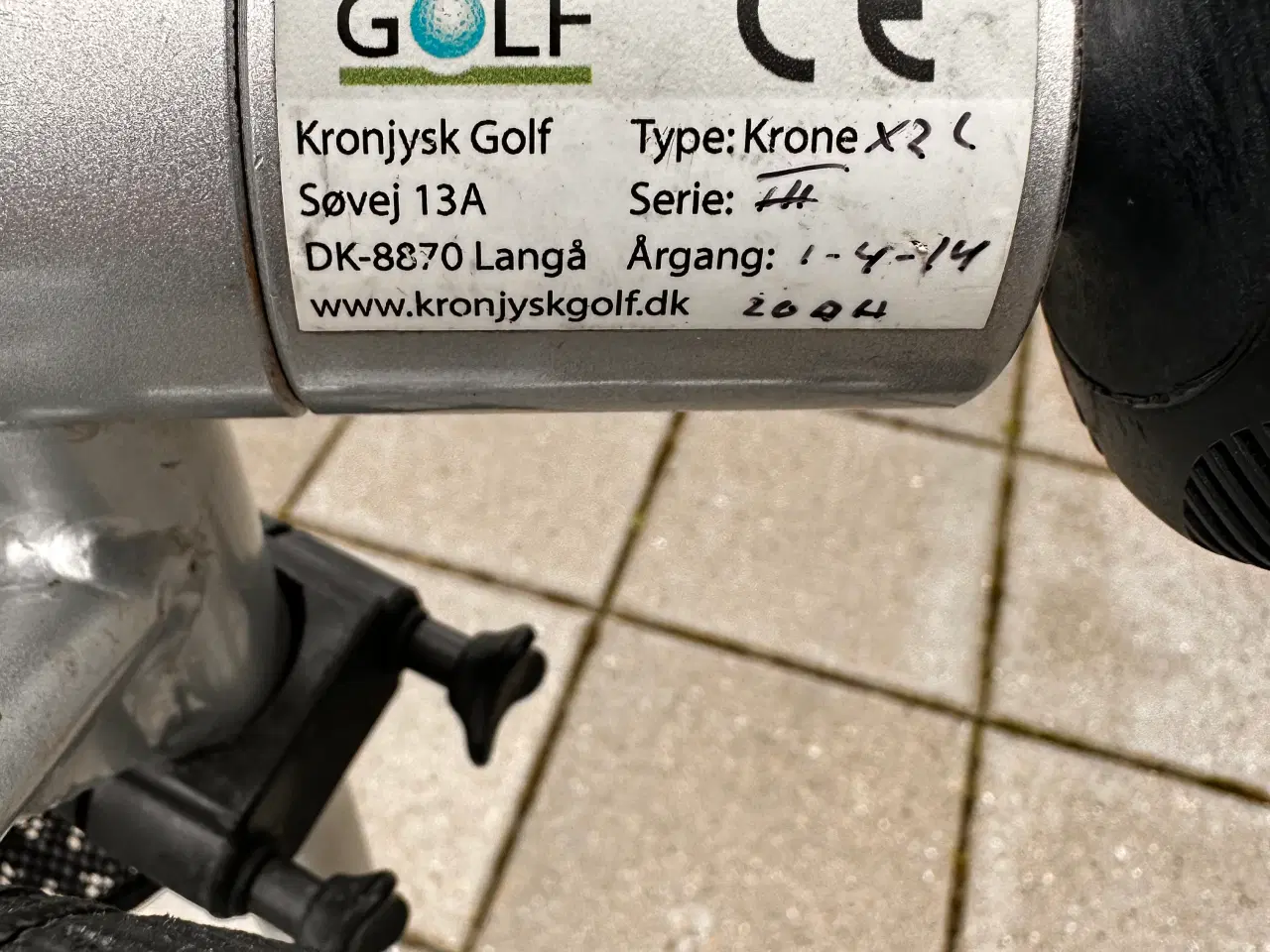 Billede 10 - Herre grafit golf køller, jern og elektrisk vogn