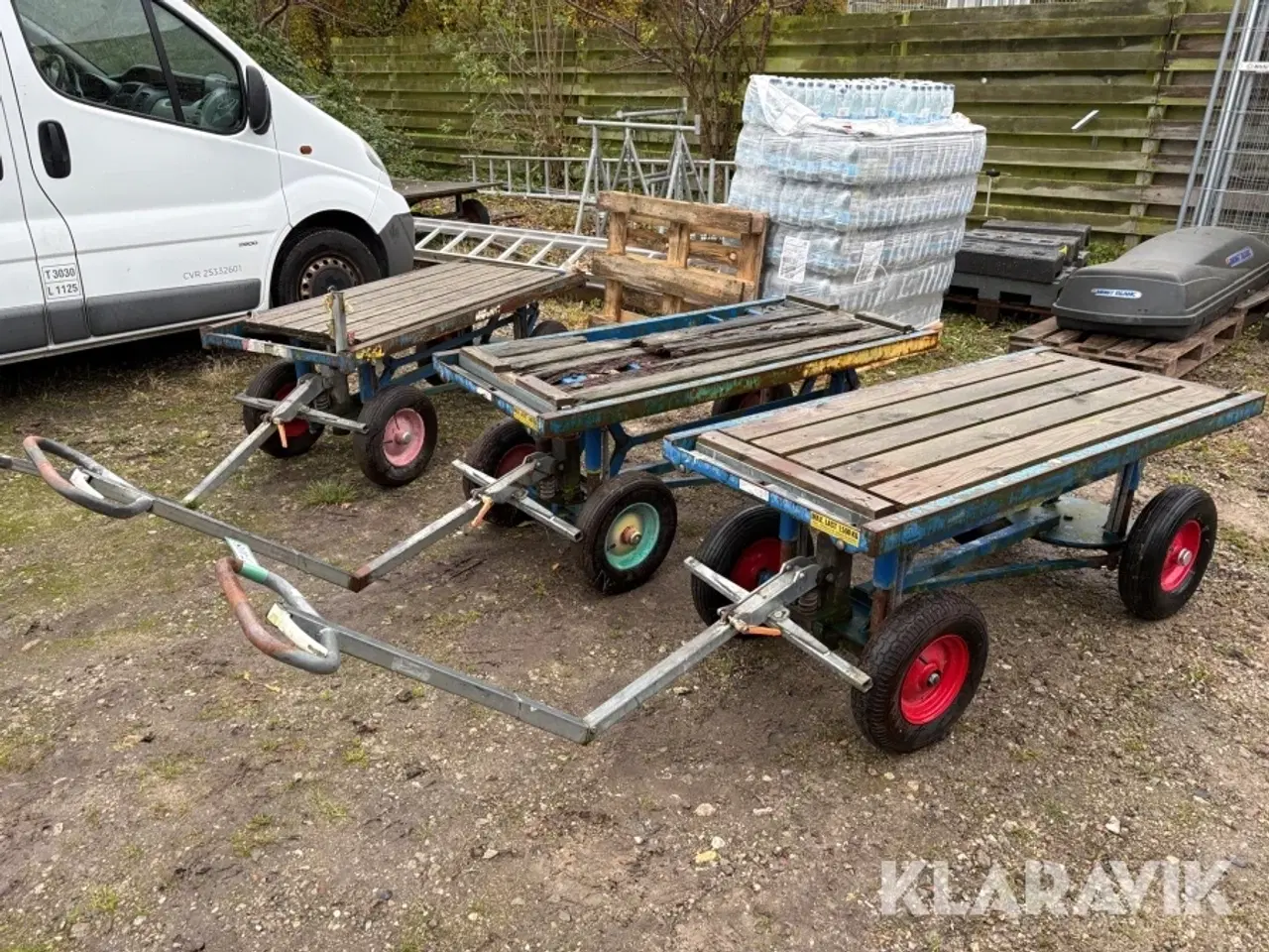 Billede 1 - Trækvogne med løft 3 styk ALIA TOOL