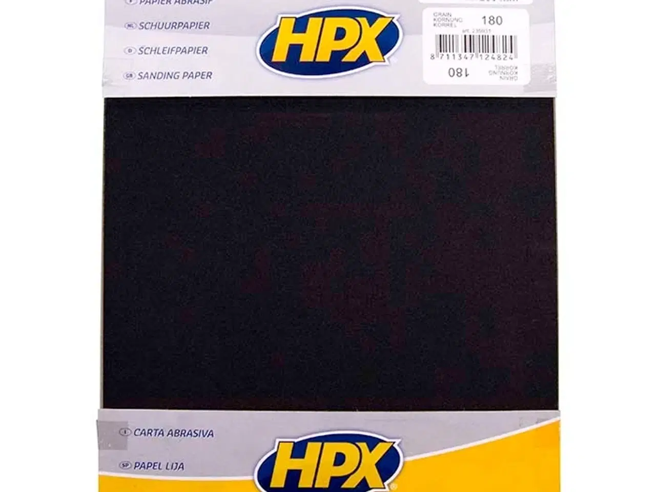 Billede 1 - HPX sandpapir p180 - 4 stk.