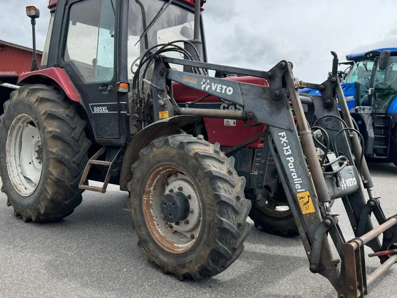 Billede 8 - Case IH 885 XL MED FULDHYDRAULISK FRONTLÆSSER!