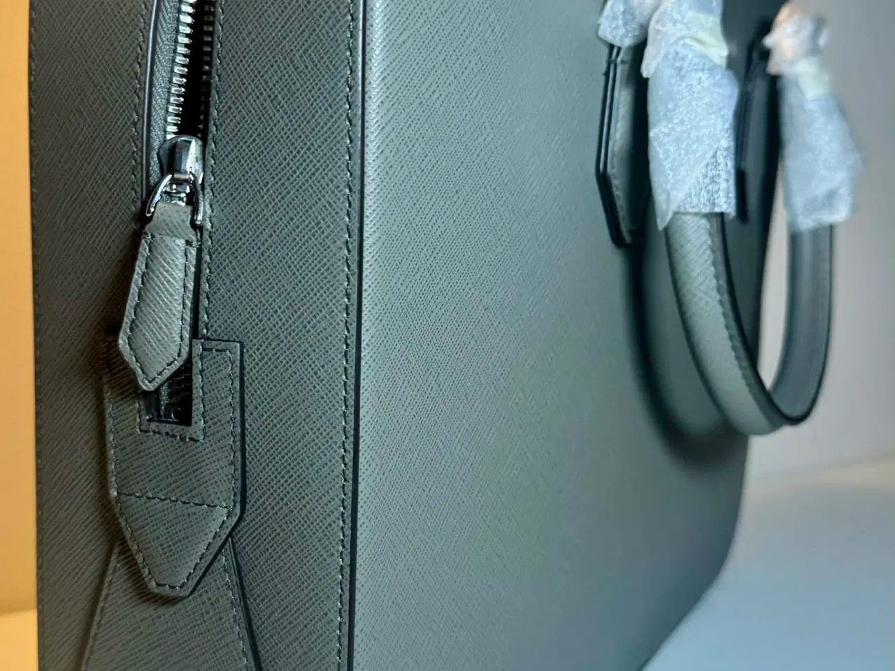 Billede 2 - 💼 Montblanc dokumenttaske i læder - ubrugt