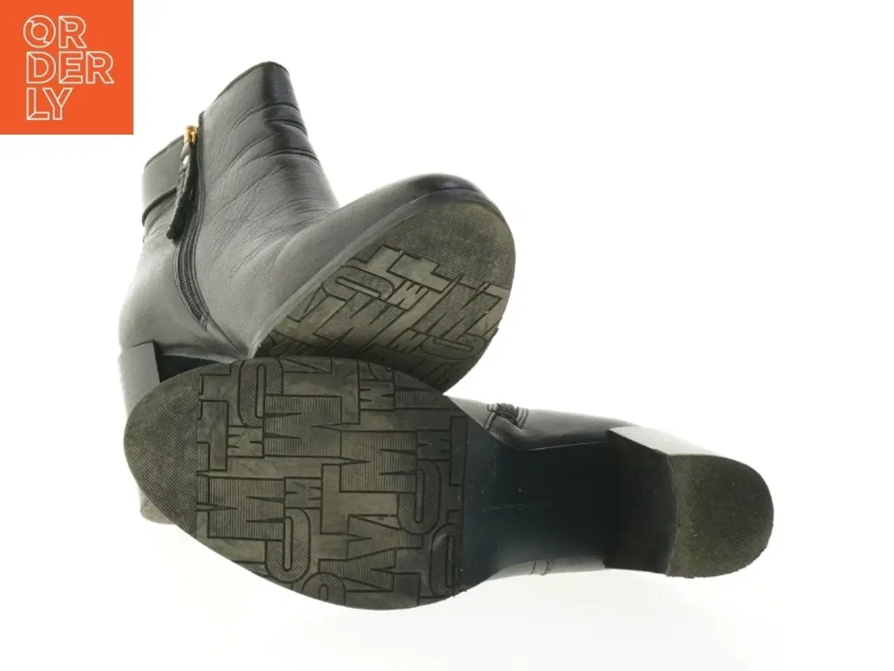 Billede 3 - Sort ankelstøvle størrelse 38 fra Tommy Hilfiger (str. 38 )