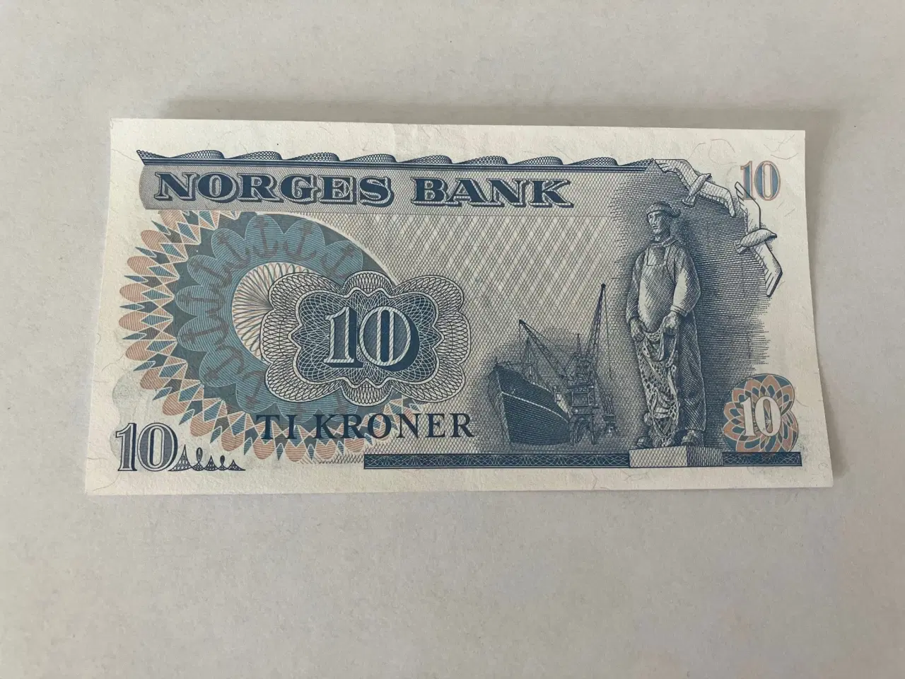 Billede 2 - 10 Kroner Norge 1984