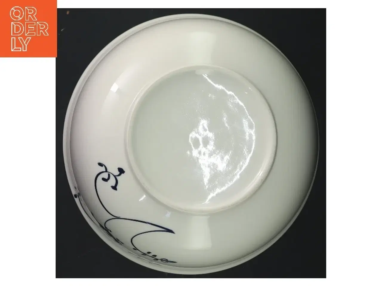 Billede 4 - Skål med dekoration (str. Ø 23 cm)