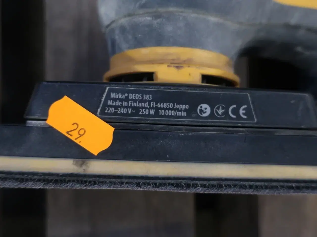 Billede 3 - Slibemaskine MIRKA DEOS 383