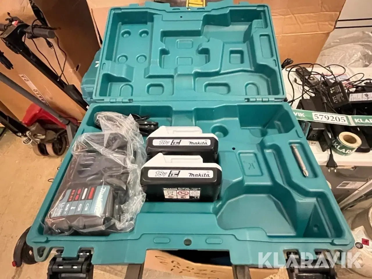 Billede 2 - Batteri/lade sæt Makita HP457DWE