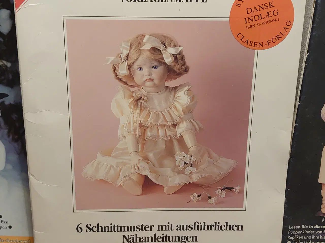 Billede 2 - 5 stk tyske dukkemagasiner samt dansk m. mønstre