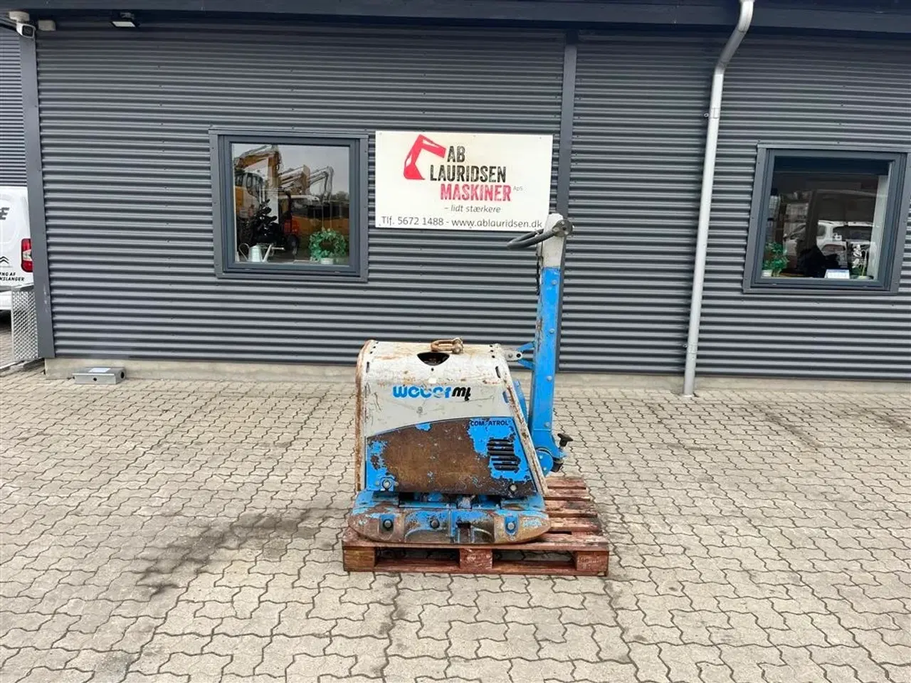 Billede 1 - Weber CR7 COD 480kg Diesel pladevibrator