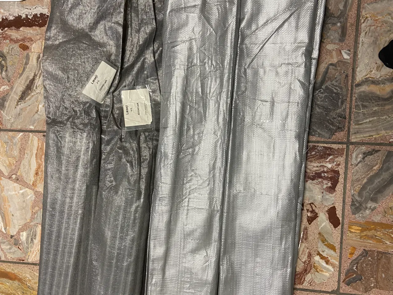 Billede 8 - Læsejl. 110x460 cm 4 fløjet. Brugt 1 gang