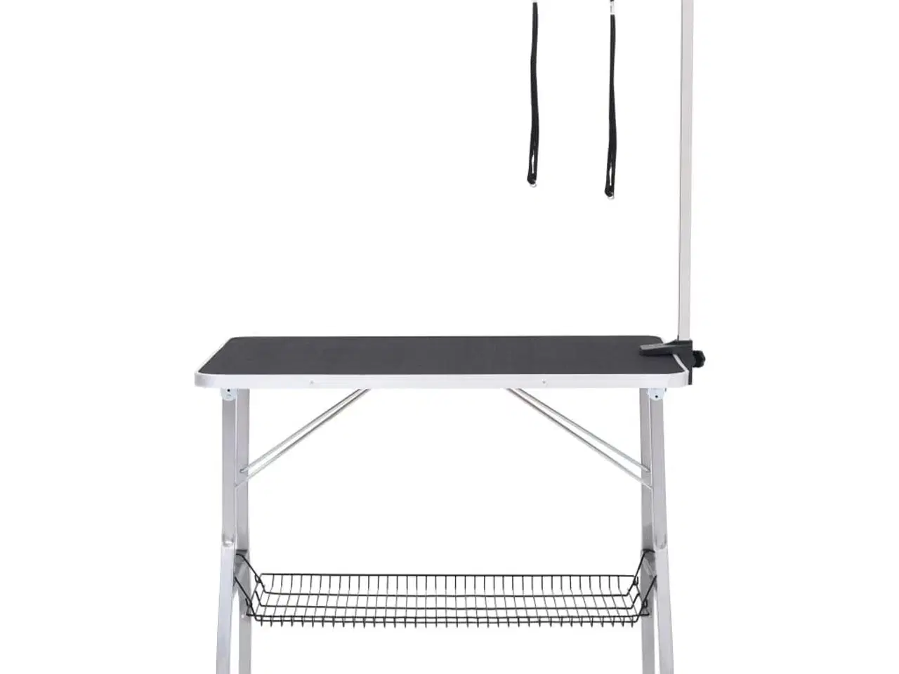 Billede 3 - Justerbart hundeplejebord med 2 løkker og kurv