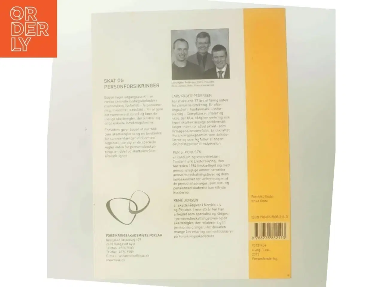 Billede 3 - Skat og personforsikringer (Bog)