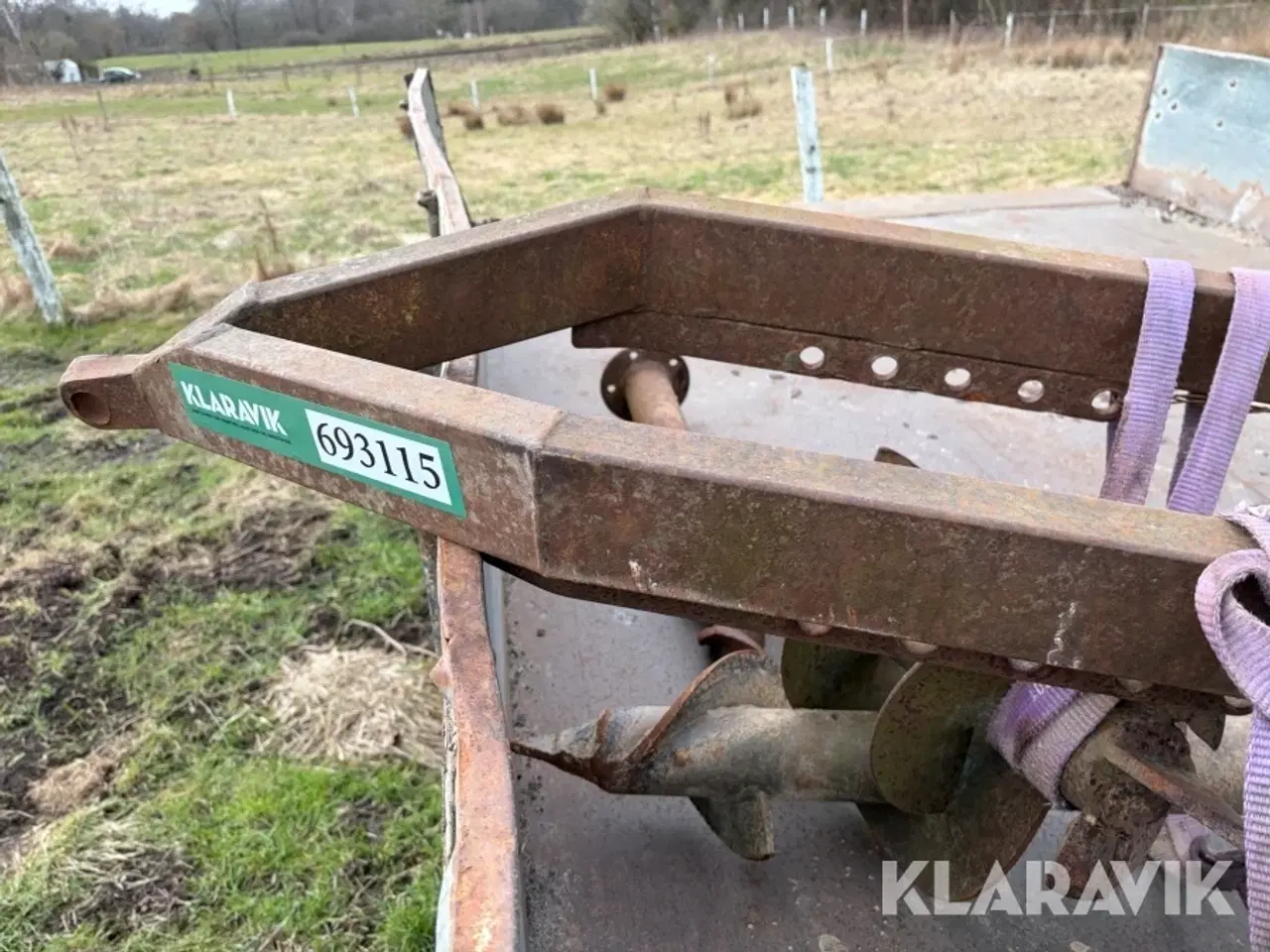 Billede 9 - Pælebor til Traktor - PTO drevet