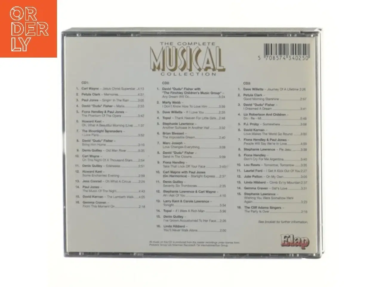 Billede 4 - Musik CD-boks: The Complete Musical Collection fra Elap